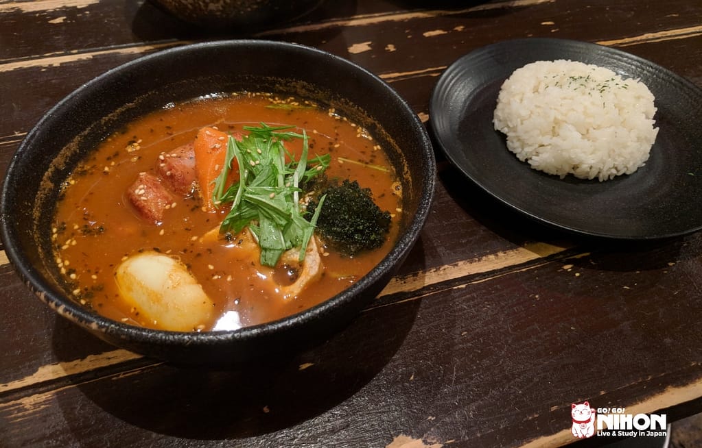 Sopa de curry de Sapporo
