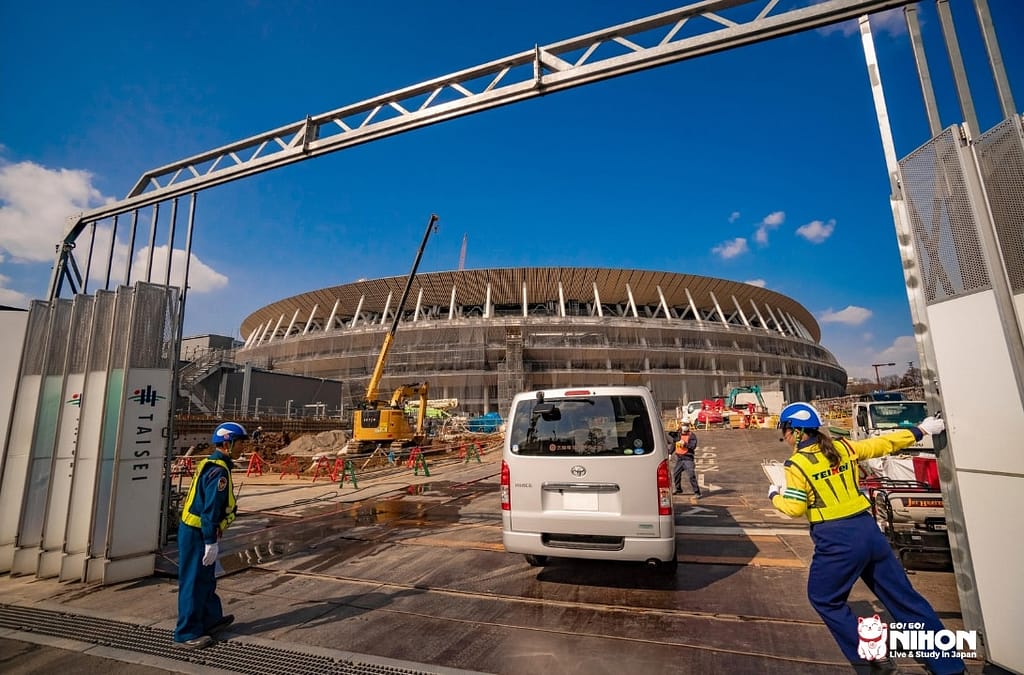 Constructions to prepare for Tokyo Olympics 2020-min