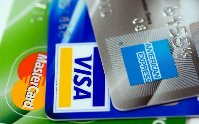 Drei Arten von Kreditkarten