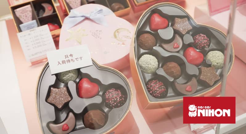 Cioccolatini giapponesi di San Valentino