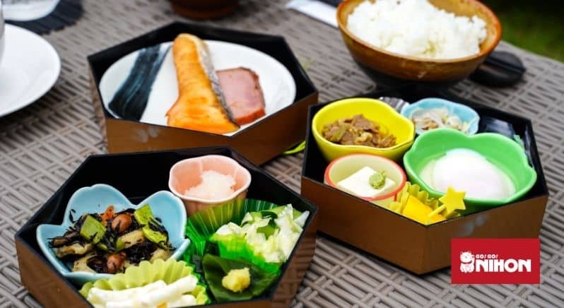 Piatto di cucina giapponese