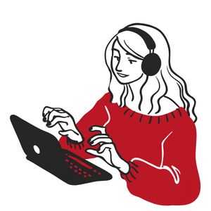 laptop girl