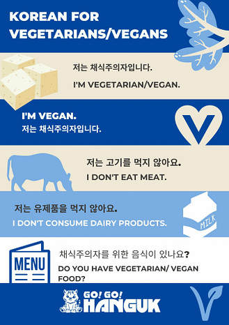 Vegetarian food in Korea what to eat Go Go Hanguk