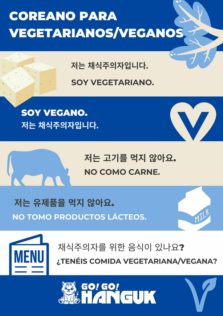 Coreano para vegetariano