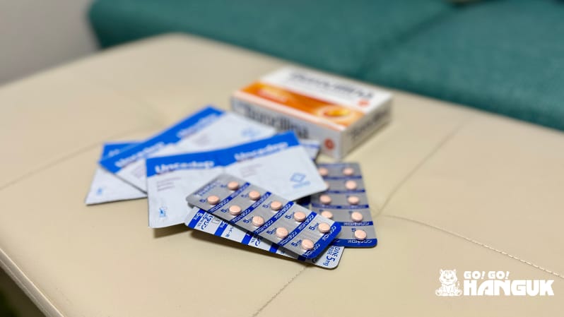 Medicines to pack for Korea