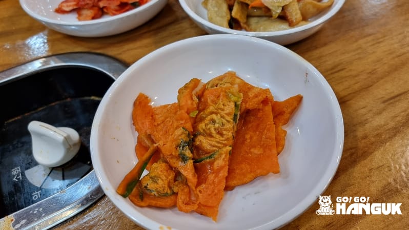 Kimchi jeon (김치전) - Piatto vegetariano in Corea