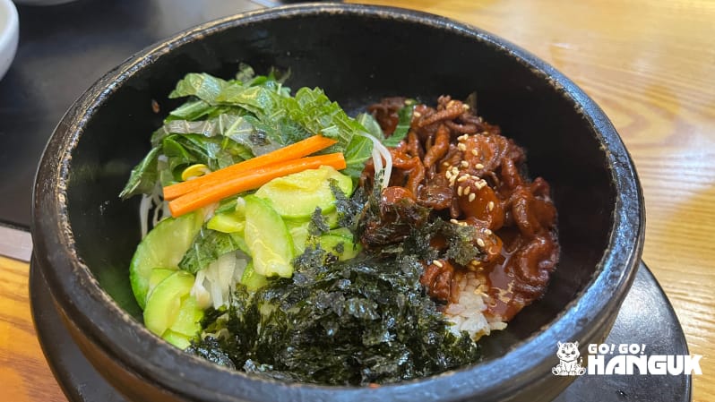Cibo vegetariano in Corea - Yachae Bibimbap