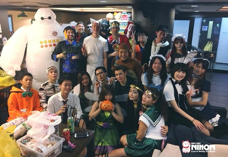Halloween party with school mates