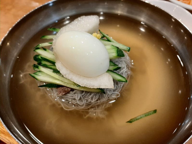 Noodles coreani: i mul-naengmyeon