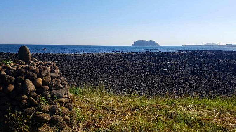 Panorama dell'isola di Jeju