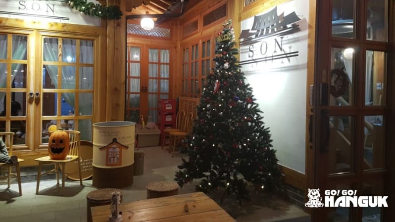 Christmas tree in Korea
